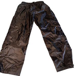 Red Ledge Waterproof Nylon Rain Pants With Elastic Waist & Zippered Pocket